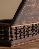 Tramp Art Crown of Thorns Box, Europe, 19th Century