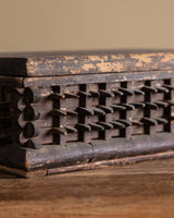 Tramp Art Crown of Thorns Box, Europe, 19th Century