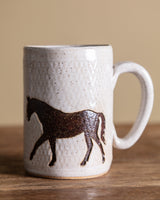 Brown Horse Ceramic 14oz Mug