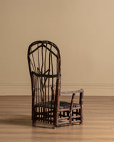 Adirondack Child-Sized Twig Armchair, United States, 1940's