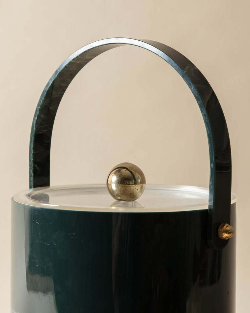 Marbled Acrylic Ice Bucket