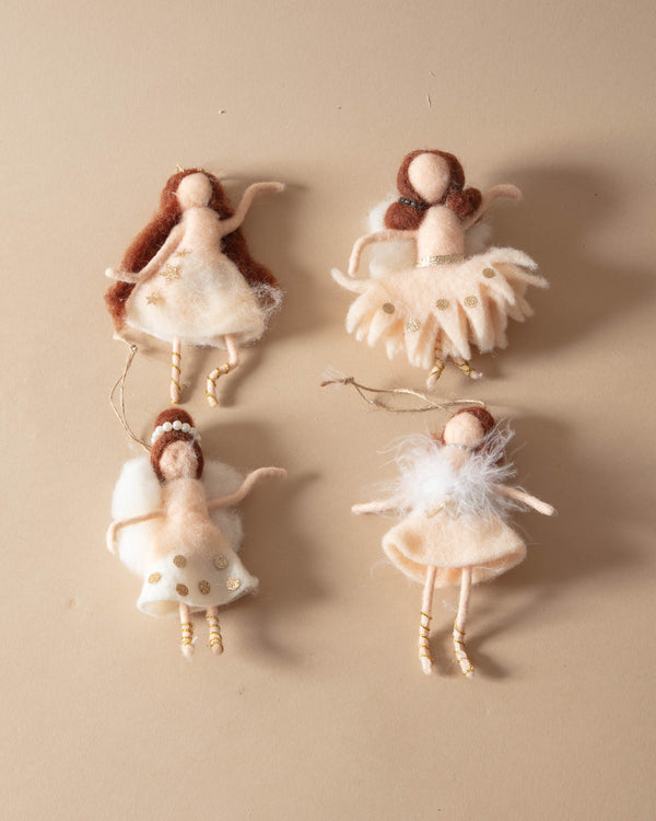 Felt Ballerina Ornaments