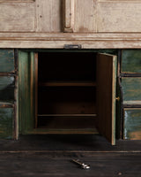 Gustavian Washed Pine Fall Front Secretary, Sweden, Dated 1842
