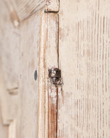 Gustavian Washed Pine Fall Front Secretary, Sweden, Dated 1842