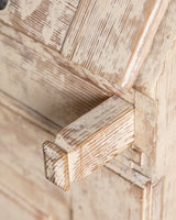Gustavian Washed Pine Fall Front Secretary, Sweden, Dated 1842