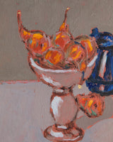 Modern Floral & Candy Still Life Oil Painting by Vincenzo Censotti, Italy, 1970s