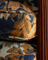 Art Deco Tub Chairs in Pierre Frey Fontainebleau Linen, France, 1940's (2 available)