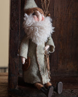 Handmade Woodland Wool Felt Santa