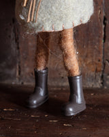 Handmade Woodland Wool Felt Santa