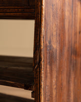 Monumental Italian Six-Drawer Rustic Sideboard, 1850's
