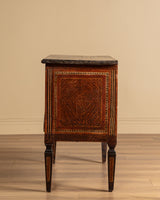 Neoclassical Paint Decorated Two-Drawer Chest, Italy, 19th Century