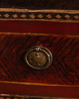 Neoclassical Paint Decorated Two-Drawer Chest, Italy, 19th Century