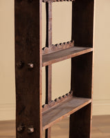 Folk Art Carved Floral Plate Rack, Italy, 19th Century