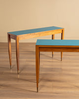 Gio Ponti Wood & Laminate Console for Hotel Parco dei Principi, Italy, 1960s (2 Available)