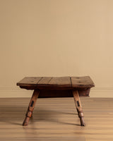 Antique Plank Top Coffee Table, Italy, 19th Century