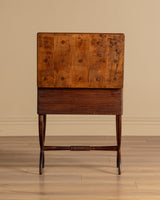 Carved and Inlaid Sewing Table Manner of Luigi Scremin, Italy, 1930's