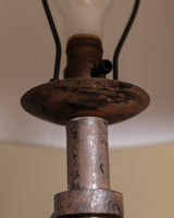 Oversized Horseshoe Iron Table Lamp, France, 1930's