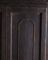 Black Painted Armoire, France, Early 20th Century