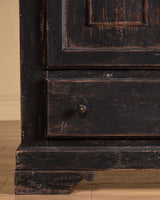 Black Painted Armoire, France, Early 20th Century