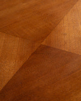 Luigi Scremin Sculptural Wood Dining Table, Italy, 1930s