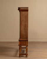 Dutch Oak Two Door Cabinet w/ Drawers, 1930's