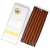 12" Hand Dipped Tapers: Antique Gold - Lone Fox