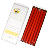 12" Hand Dipped Tapers: Chestnut Brown - Lone Fox