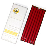 12" Hand Dipped Tapers: Chestnut Brown - Lone Fox