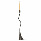 1/2” Loopy Iron Candlestick - Lone Fox