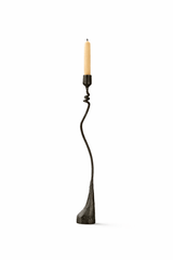 1/2” Loopy Iron Candlestick - Lone Fox