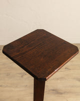 Arts & Crafts Wood Pedestal, 1930's