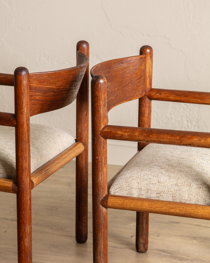 Set of 4 Acorn Chairs by Massimo Vignelli for Sunar, 1960's