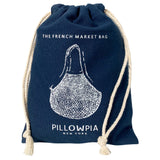 French market bag: Navy
