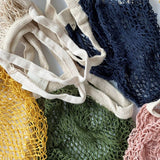 French market bag: Navy