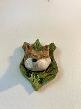 Fox on a Plaque