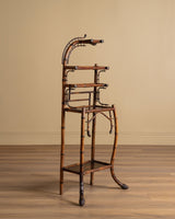 Chinese Bamboo Hall Table, 19th Century