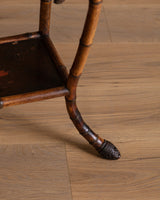 Chinese Bamboo Hall Table, 19th Century