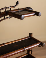 Chinese Bamboo Hall Table, 19th Century