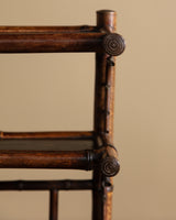 Chinese Bamboo Hall Table, 19th Century