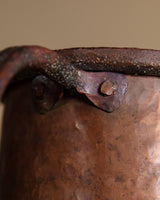 18th Century French Hand Hammered Copper Water Vessel 1 - Lone Fox
