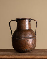 18th Century French Hand Hammered Copper Water Vessel - Lone Fox
