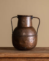 18th Century French Hand Hammered Copper Water Vessel - Lone Fox
