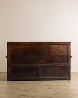 18th Century Large Dutch Oak Settle Bench - Lone Fox