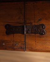 18th Century Red Oak Gate Leg Bobbin Leg Table, Denmark - Lone Fox