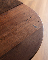 18th Century Red Oak Gate Leg Bobbin Leg Table, Denmark - Lone Fox