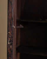 19th Century Danish Oak 2 Piece Secretary Cabinet - Lone Fox