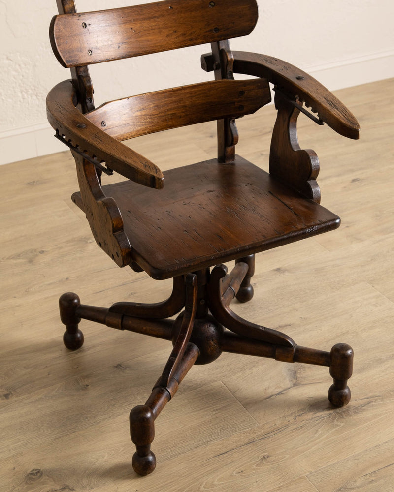 19th Century Dentist Chair Replica - Lone Fox