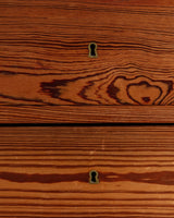 19th Century Four Drawer Pitch Pine Dresser, France - Lone Fox