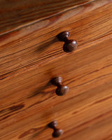 19th Century Four Drawer Pitch Pine Dresser, France - Lone Fox