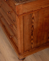 19th Century Four Drawer Pitch Pine Dresser, France - Lone Fox